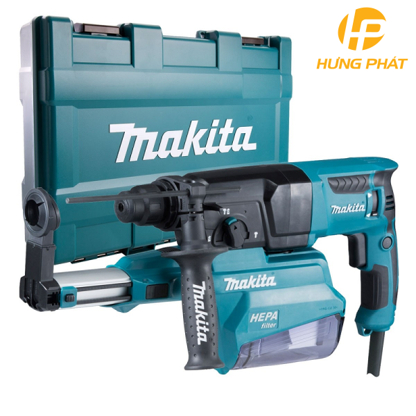 Máy khoan đa năng với hệ thống hút bụi Makita HR2650