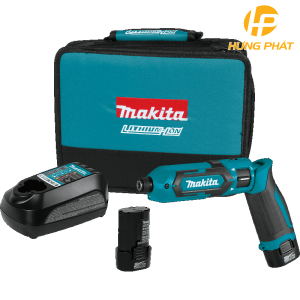 Máy vặn vít dùng pin Makita TD022DSE (Sạc(DC10WA), 2 pin 1.5Ah(BL0715))