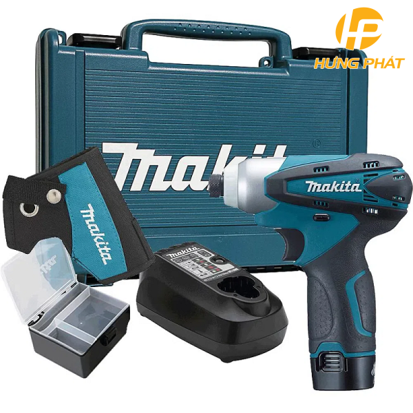 Máy vặn vít dùng pin Makita TD090DWE (Sạc(DC10WA), 2 pin 1.3Ah(BL1013))