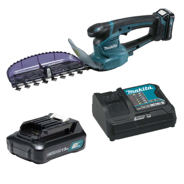 Máy tỉa hàng rào dùng pin Makita UH201DSY (Sạc nhanh(DC10SB), 1 pin 1.5Ah(BL1016)