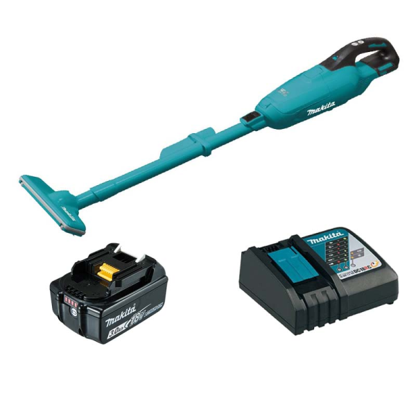 Máy hút bụi dùng pin Makita DCL282FRF (Sạc nhanh(DC18RC), pin 3.0Ah(BL1830B))