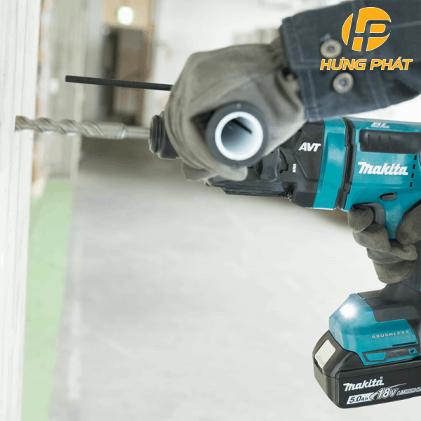 Máy khoan động lực dùng pin Makita DHR182RTJ (Sạc nhanh(DC18RC), 2 pin 5.0Ah(BL1850B))