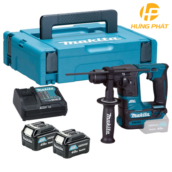 Máy khoan động lực dùng pin Makita HR166DSMJ (Sạc nhanh(DC10SB), 2 pin 4.0Ah(BL1041B))