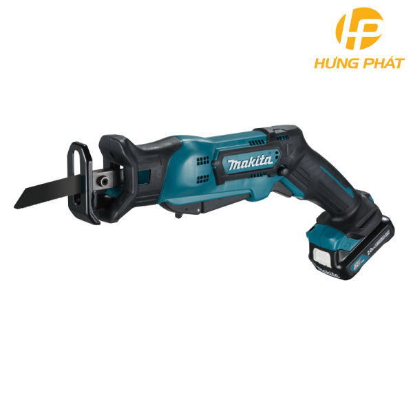 Máy cưa kiếm dùng pin Makita JR105DSAE (Sạc nhanh(DC10SB), 2 pin 2.0Ah(BL1021B))