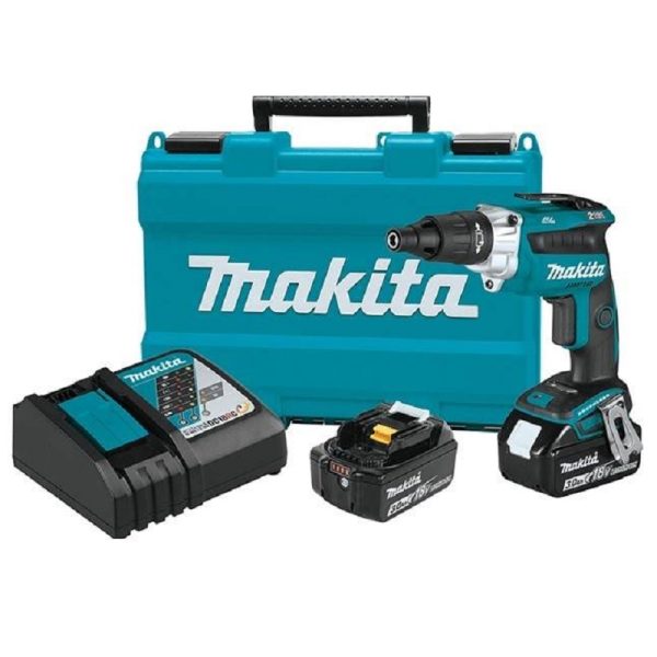 Máy vặn vít dùng pin Makita DFS251RFE (Sạc nhanh(DC18RC), 2 pin 3.0Ah(BL1830B)