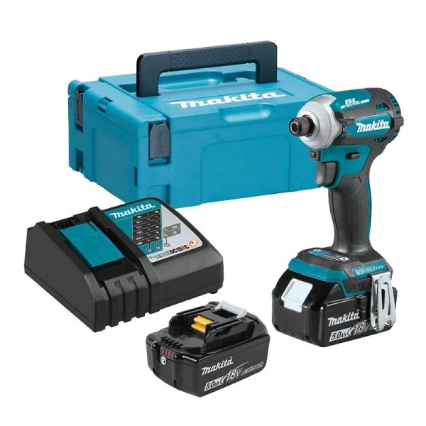Máy vặn vít dùng pin Makita DTD171RTJ (Sạc nhanh(DC18RC), 2 pin 5.0Ah(BL1850B)