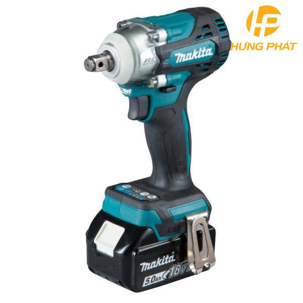 Máy siết bu lông dùng pin Makita DTW300FJX4 (Sạc nhanh(DC18RC), 2 pin 3.0Ah(BL1830B))