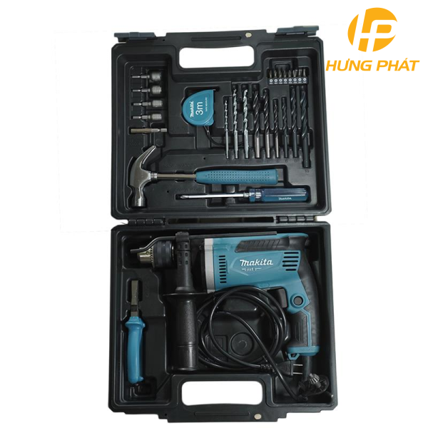 Máy khoan Makita M8100KX2B (kèm bộ phụ kiện 26 món)