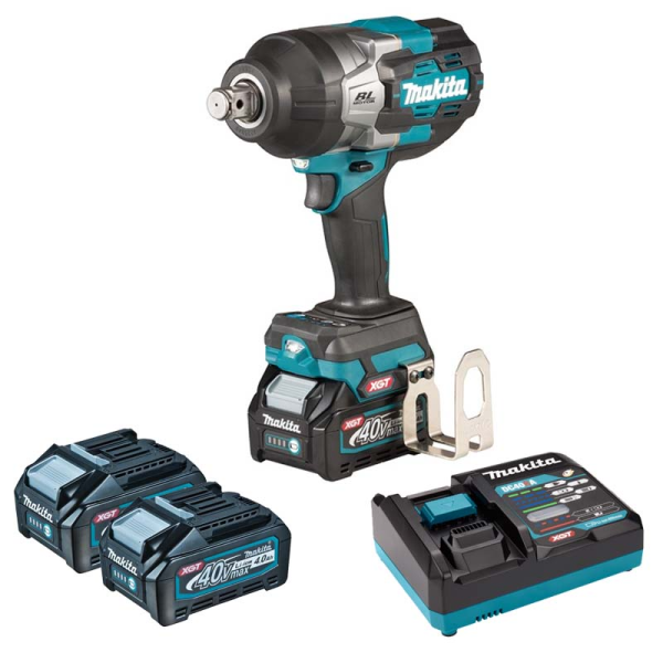 Máy Siết Bu Lông Dùng Pin Makita TW001GM204 (Sạc nhanh(DC40RA), 2 pin 4.0Ah(BL4040))