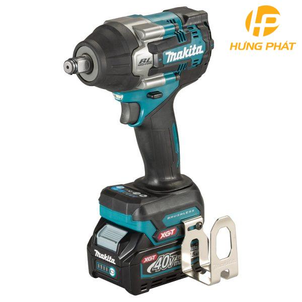 MÁY SIẾT BU LÔNG DÙNG PIN MAKITA TW007GD202 (12.7MM/BL)(40VMAX) (Sạc nhanh(DC40RA), 2 pin 2.5Ah(BL4025))