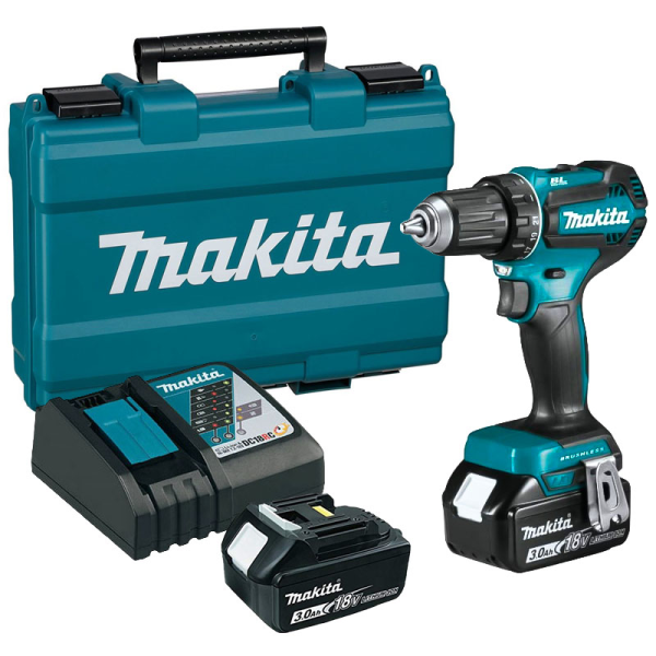 MÁY KHOAN VÀ VẶN VÍT DÙNG PIN MAKITA DDF485SFE (Sạc(DC18SD), 2 pin 3.0Ah(BL1830B))