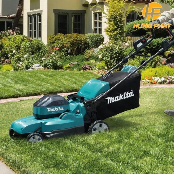 MÁY CẮT CỎ ĐẨY DÙNG PIN(530MM/BL)(64V MAX) MAKITA LM002JM101 (Pin 64V max 4.0 Ah BL6440 , sạc DC64WA)