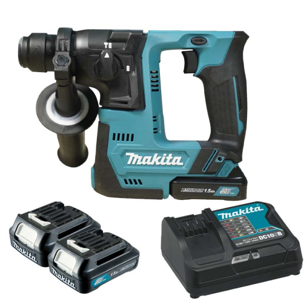 Máy khoan động lực dùng pin MAKITA HR140DSYE (12V MAX) (Sạc nhanh(DC10SB), 2 pin 1.5Ah(BL1016))