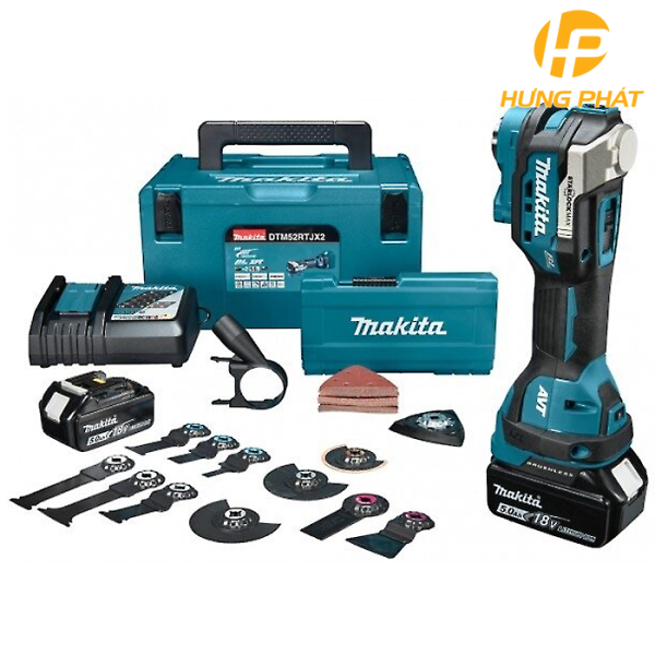 MÁY ĐA NĂNG DÙNG PIN DTM52RTJX1 (BL)(18V) (Sạc nhanh DC18RC, 2 pin 5.0Ah(BL1850B))
