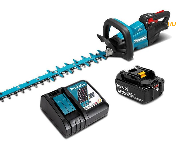 MÁY TỈA HÀNG RÀO DÙNG PIN DUH602RT (600MM/BL)(18V) (Sạc nhanh(DC18RC), pin 5.0Ah(BL1850B))