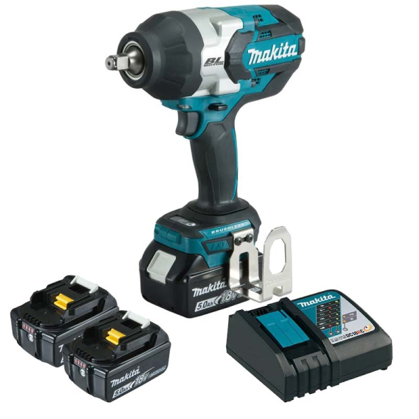 MÁY SIẾT BU LÔNG DÙNG PIN DTW1002JX2 (12.7MM/DÂY ĐEO (kèm 02 pin 5.0 + sạc nhanh)