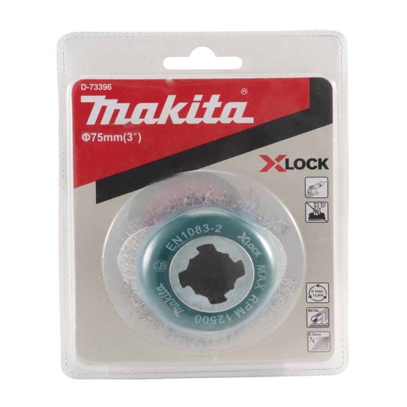 D-73396 Chổi Kim Loại Dạng Xoắn 75mm (thép)/x-lock D-73396 Chổi Kim Loại Dạng Xoắn 75mm (thép)/x-lock