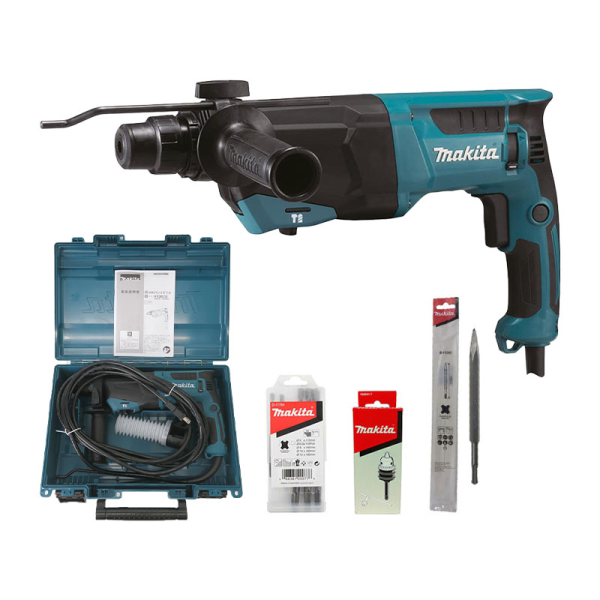 Máy khoan búa 3 chức năng 800W Makita HR2670X5